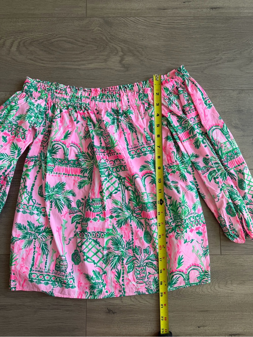 Lilly Pulitzer Winifred Top - size small - Mandevilla Baby Always Worth It - Picture 3 of 5